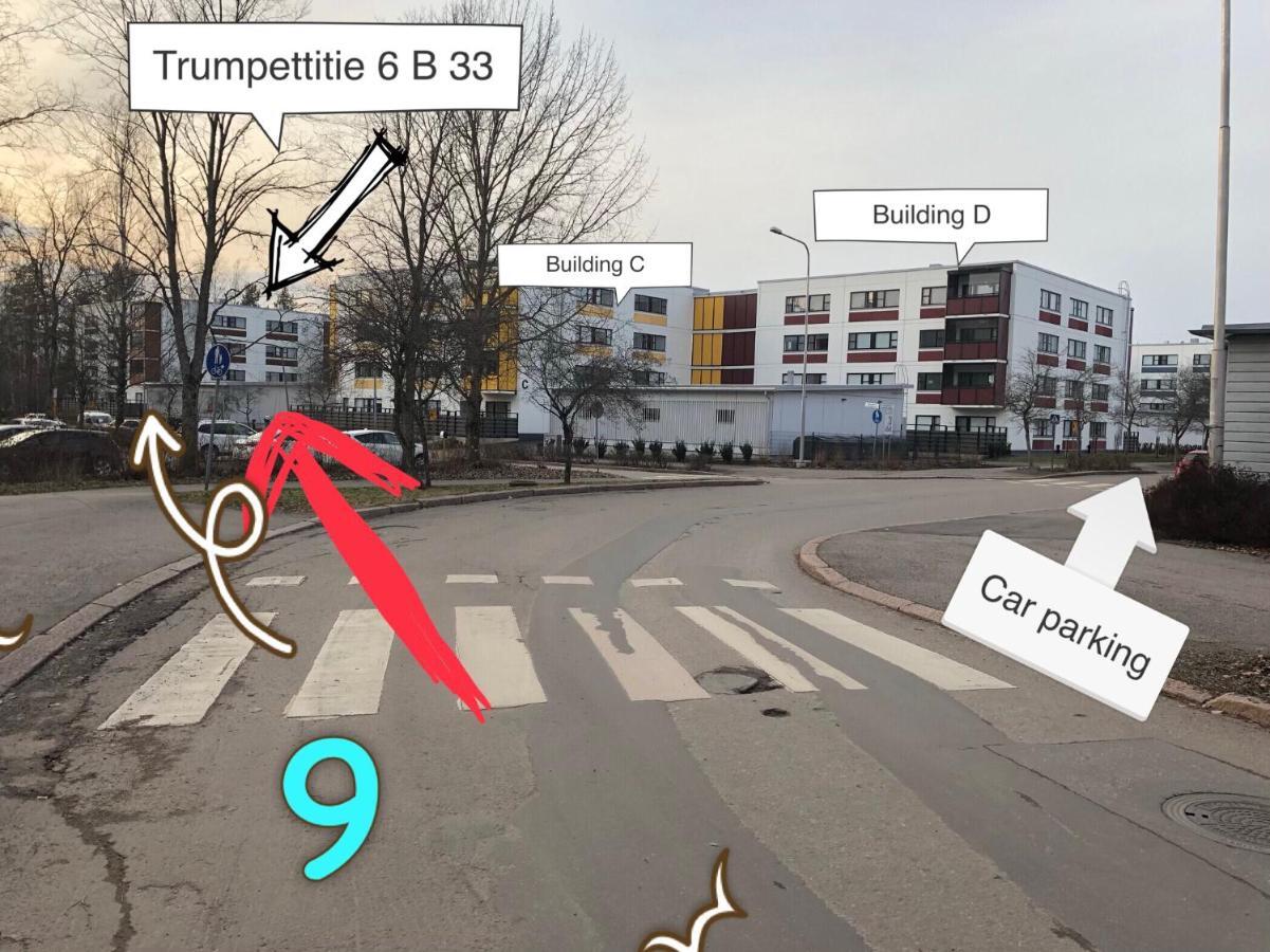 Super Easy To Airport/Hki , Full Aptment Max 4Ppl Apartment Helsinki Ngoại thất bức ảnh